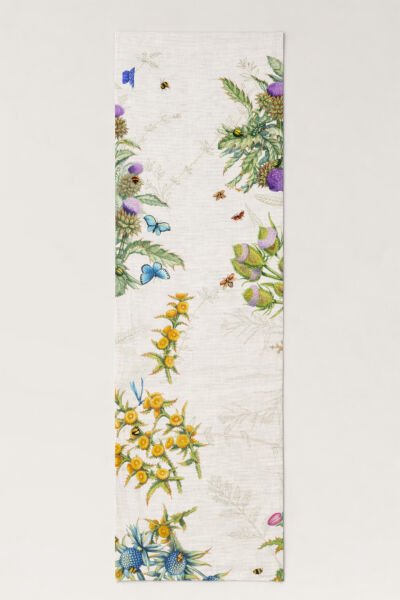 Botanik Zarafet Pamuklu Runner 50*150 Cm-RUNR011