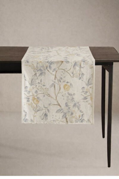 Ortanca Pamuklu Runner 50*150 Cm-RUNR026