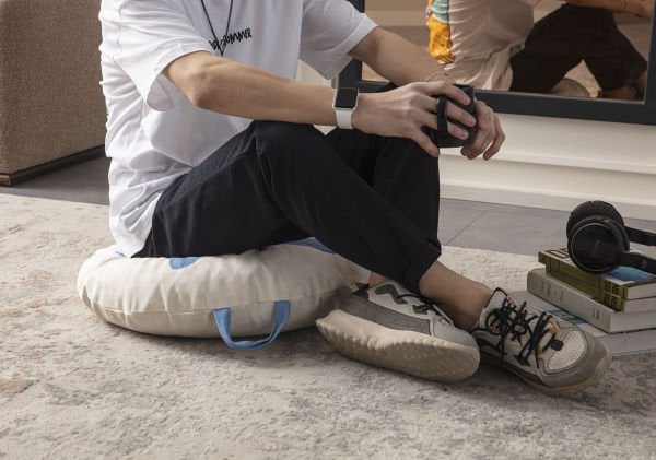 Marin Çok Amaçlı İç Dolgulu Puf, Yer Minderi, Bahçe Minderi, Balkon Minderi,Yuvarlak Minder