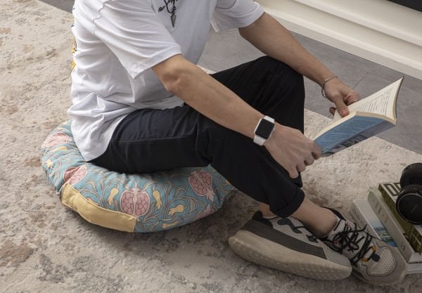 Revire Çok Amaçlı İç Dolgulu Puf, Yer Minderi, Bahçe Minderi, Balkon Minderi,Yuvarlak Minder