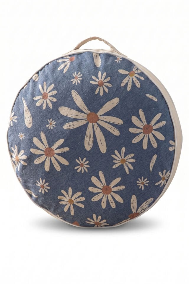 Blue Daisy Puf Minder