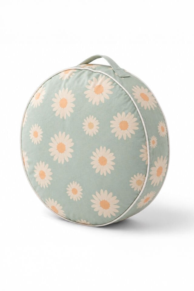 Green Daisy Puf Minder