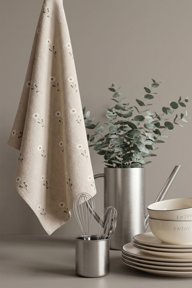 Daisy 2'li Mutfak Havlusu 30x50 cm