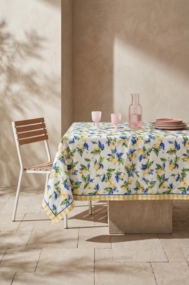 Lemonade Pamuklu Masa Örtüsü