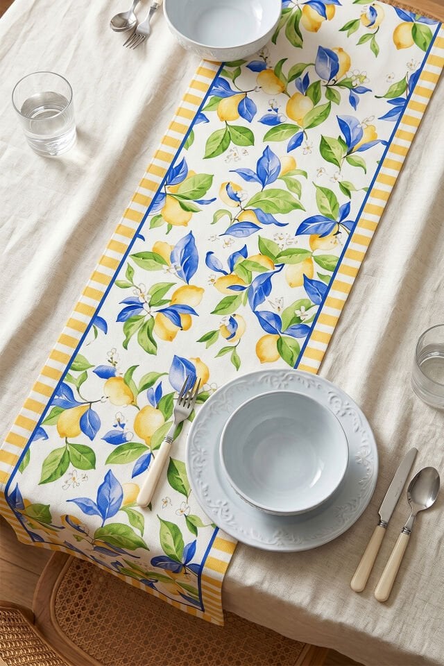 Lemonade Pamuklu Runner - 50x150 Cm
