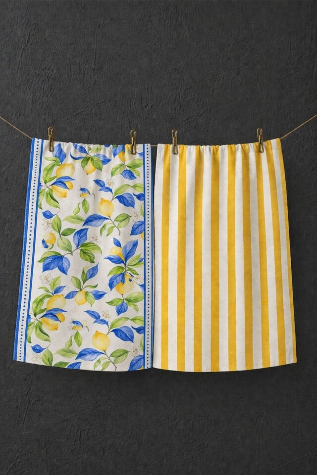 Lemonade 2'li Mutfak Havlusu 30x50 cm