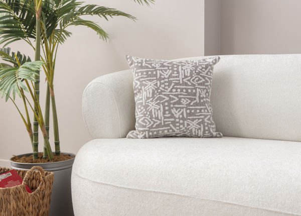 İskandinav  Desen Keten Dokuma Kırlent