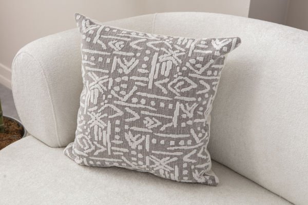 İskandinav  Desen Keten Dokuma Kırlent