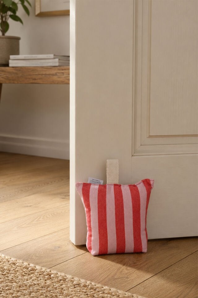 Rose Stripe Kapı Stoperi 20x13 Cm