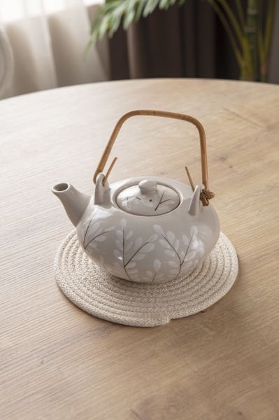 %100 Pamuk El Yapımı Nihale/Krem