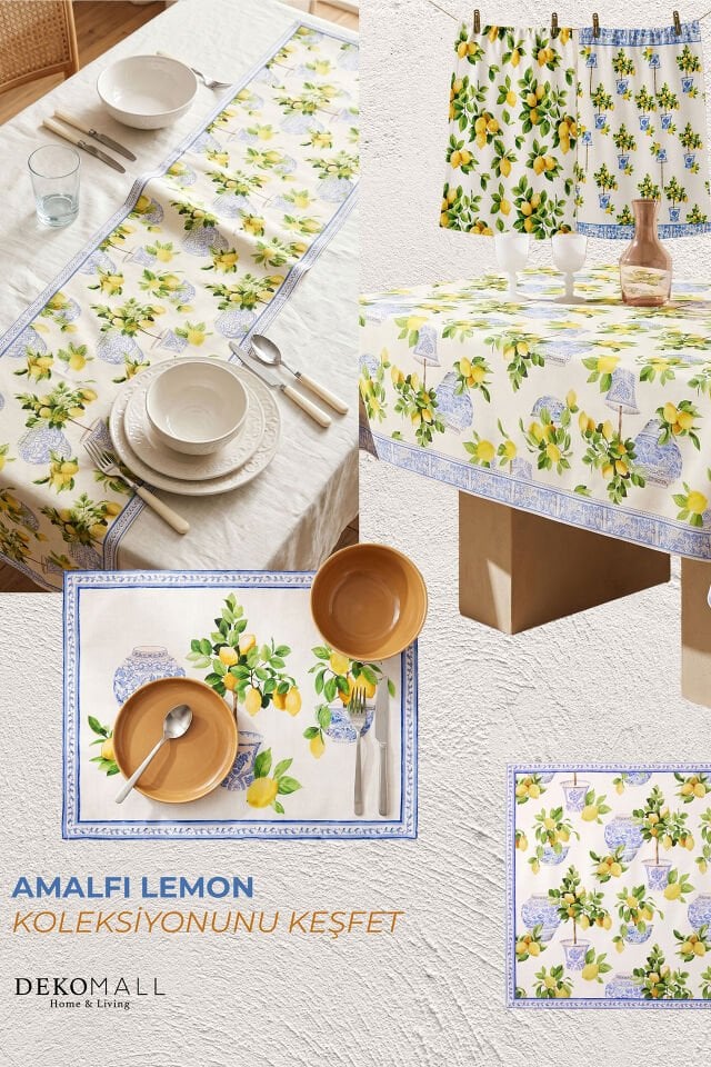Amalfi Lemon Koleksiyonu Seti