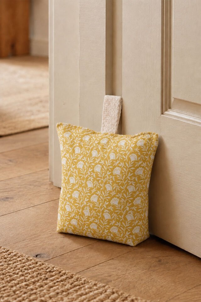Mimosa Kapı Stoperi 20x13 Cm-Hardal