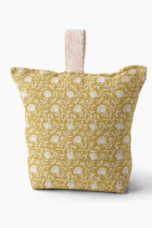 Mimosa Kapı Stoperi 20x13 Cm-Hardal