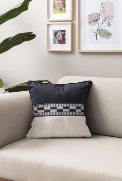 BİYE DETAYLI PELUŞ PUNCH KIRLENT-ANTRASİT