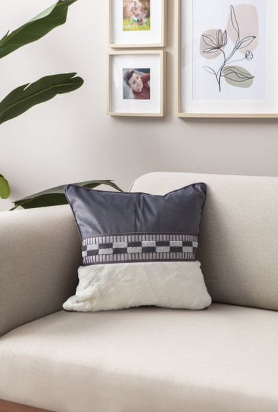 BİYE DETAYLI PELUŞ PUNCH KIRLENT-GRİ