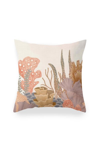 Saffran  Sea Side  Dörtlü  Kırlent Kılıfı 074