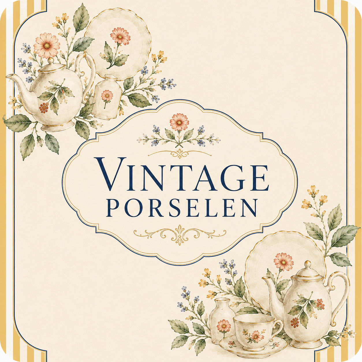 Vintage Porselen